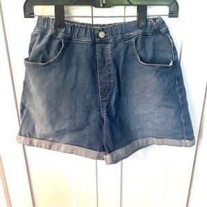 Uniqlo Blue Jean Shorts for Women